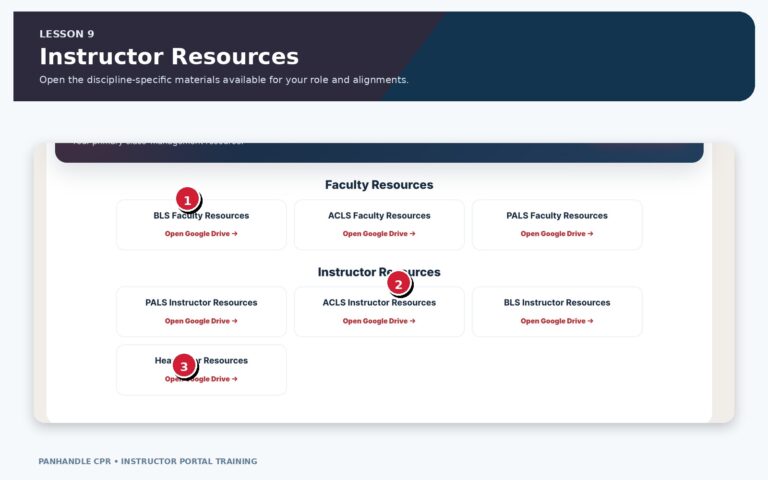 Instructor & Faculty Resources